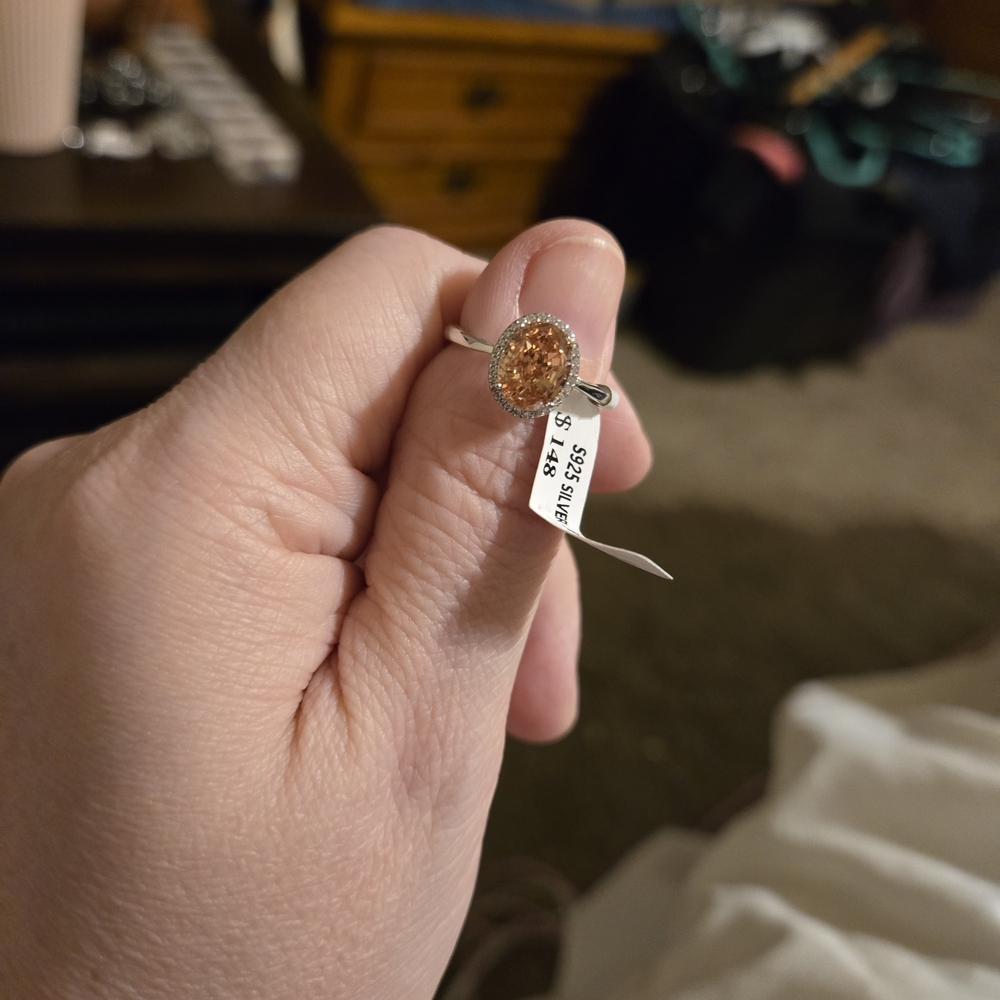 Elegant Silver and Gold Ring